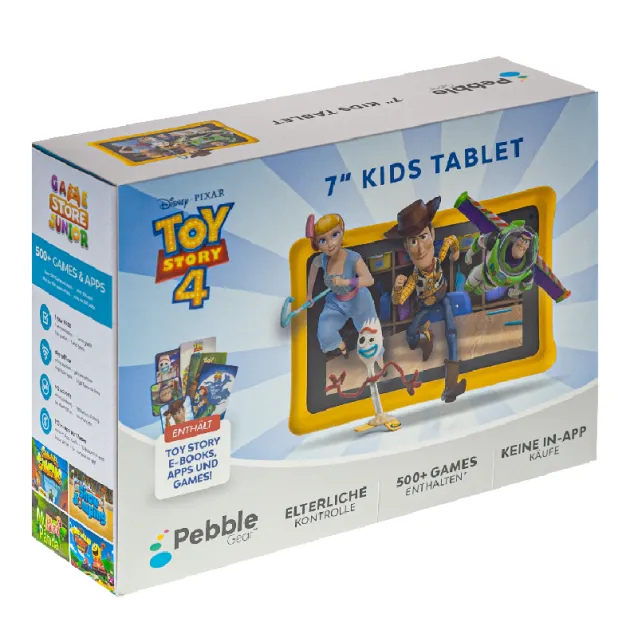 Tablet per bambini Pebble Toy Story 4 16 GB Wi-Fi Nero [PG912696E]