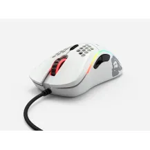 Glorious PC Gaming Race Model D mouse Mano destra USB tipo A Ottico 12000 DPI (Glorious RGB Optical Mouse - Matte White [GD-WHITE]) [GD-WHITE]