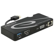 DeLOCK 62461 adattatore grafico USB Nero [62461]