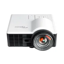 Optoma ML1050ST+ videoproiettore Proiettore a corto raggio 1000 ANSI lumen DLP WXGA (1280x800) Compatibilità 3D Nero, Bianco [E1P2A2F6E1Z1]