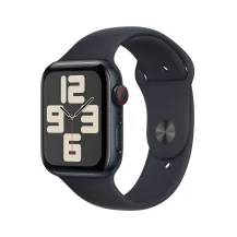 Smartwatch Apple Watch SE OLED 44 mm Digitale 368 x 448 Pixel Touch screen 4G Nero Wi-Fi GPS (satellitare) [MRH53QF/A]