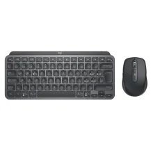 Logitech MX Keys Mini Combo for Business tastiera Mouse incluso RF senza fili + Bluetooth QWERTY Italiano Grafite [920-011057]