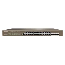 IP-COM Networks G5328P-24-410W switch di rete Gestito L3 Gigabit Ethernet (10/100/1000) Supporto Power over (PoE) 1U Nero [IC-G5328P-410]