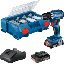 Bosch GSR 18V-45 Professional 500 Giri/min 900 g Nero, Blu [06019K3205]