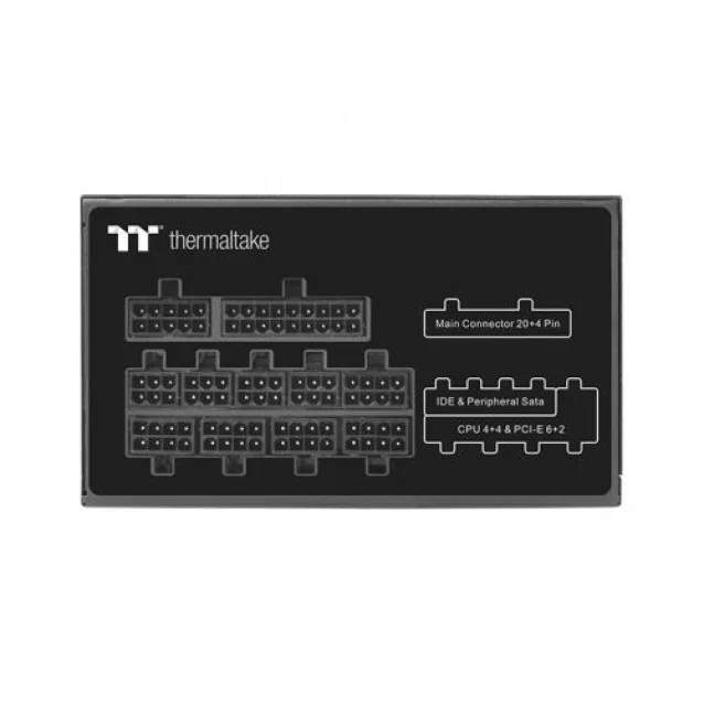 Thermaltake Toughpower PF1 alimentatore per computer 650 W 24-pin ATX Nero [PS-TPD-0650FNFAPE-1]