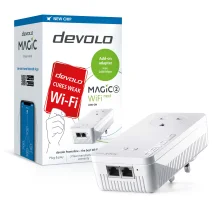 Powerline Devolo Magic 2 WiFi next 2400 Mbit/s Collegamento ethernet LAN Wi-Fi Bianco 1 pezzo[i] (MAGIC WIFI NEXT ADD-ON ADPTR - .) [8612]
