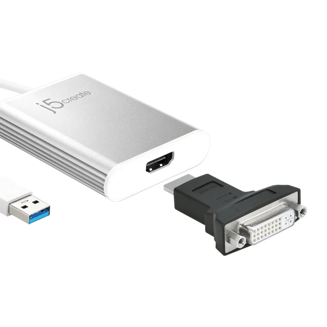 j5create JUA354-N Adattatore per display da USBâ„¢ 3.0 a 4K HDMIâ„¢ (USB TO HDMI DISPLAY - ADAPTER) [JUA354-N]