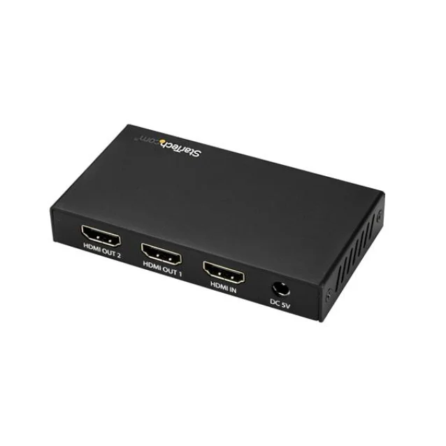 Ripartitore video StarTech.com Sdoppiatore Splitter HDMI a 2 porte - 60Hz (HDMI Port 4K 60Hz) [ST122HD202]