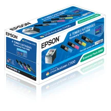 Epson Economy Pack (4 toner NCMG + 10 ff carta) [C13S050268]