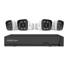 Foscam FNA108E-B4-2T kit di videosorveglianza Cablato 8 canali [FNA 108 E B4 2T bk]