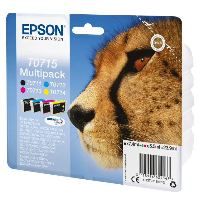 Cartuccia inchiostro Epson Multipack t071 [C13T07154022]