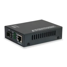 LevelOne GVT-2012 convertitore multimediale di rete 1000 Mbit/s Nero [GVT-2012]