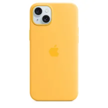 Custodia per smartphone Apple MagSafe in silicone iPhone 15 Plus - Sole (IPHONE PLUS SI CASE SUNSHINE) [MWNF3ZM/A]