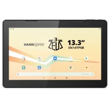 Tablet Pad Zeus 3 Mediatek 128 GB 33,8 cm [13.3] 6 Wi-Fi 5 [802.11ac] Nero (HANNSPREE PAD 13.3IN ZEUS CRT - ARM A73 800MHZ 3/32G ANDR10) [SN14TP6B]