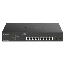 D-Link DGS-1100-10MPV2 switch di rete Gestito L2 Gigabit Ethernet (10/100/1000) Supporto Power over (PoE) 1U Nero [DGS-1100-10MPV2]