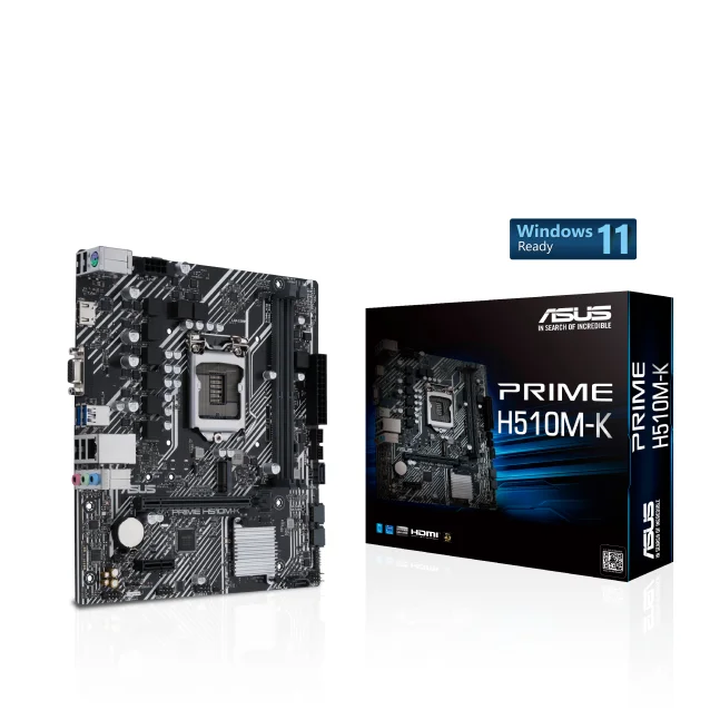 Scheda madre ASUS PRIME H510M-K Intel H510 LGA 1200 (Socket H5) micro ATX [90MB17N0-M0EAY0]