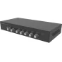 Vision AV-1900 amplificatore audio Casa Nero (VISION Professional Digital Audio Mixer Amplifier - LIFETIME WARRANTY 2 x 50w [RMS @ 8 Ohms] RS-232 Bluetooth [renameable, set pin] 4 inputs each either line-level or Mic [balanced with trim adjustme [AV-1900]