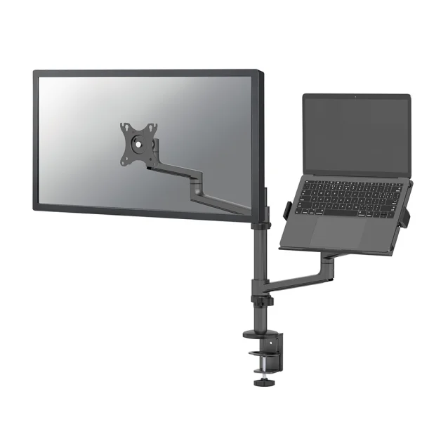 SCOPRI LE OFFERTE ONLINE SU Neomounts by Newstar supporto da scrivania per  monitor e notebook (Laptop Screen Desk Mnt) [DS20-425BL2]