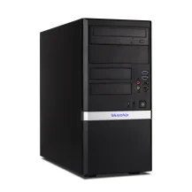 PC/Workstation bluechip BUSINESSline L3386 *Green* Intel® Core™ i3 i3-12100 8 GB DDR4-SDRAM 500 SSD Windows 11 Pro Mini Tower PC Nero [551379]