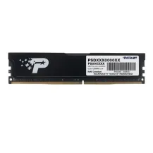 Patriot Memory PATRIOT SIGNATURE MEMORIA RAM DIMM 1X16GB 3.200MHZ TIPOLOGIA DDR4 TECNOLOGIA BLACK [PSD416G32002]