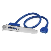 StarTech.com Adattatore piastra slot USB 3.0 A femmina 2 porte [USB3SPLATE]