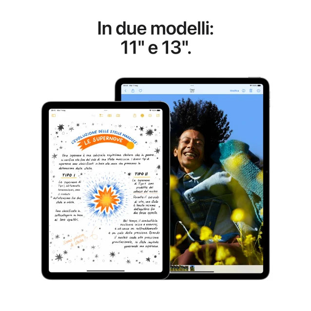 Tablet Apple iPad Air 13'' Wi-Fi + Cellular 128GB - Blu [MV6R3TY/A]