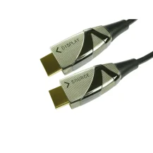 Cables Direct NLHDMI-AOC025 cavo HDMI Nero (25m Active Optical Cable Ã¢Â€Â“ 18Gbps, 4k @60Hz) [NLHDMI-AOC025]