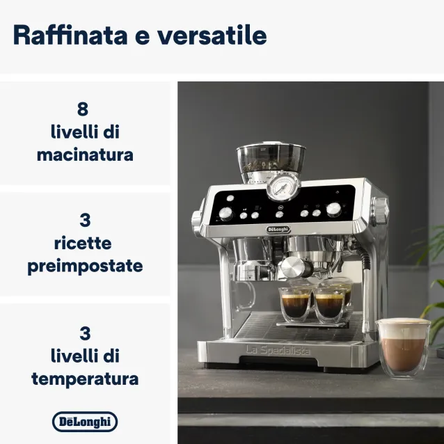 De'Longhi La Specialista Prestigio Espresso Machine, 19-Bar