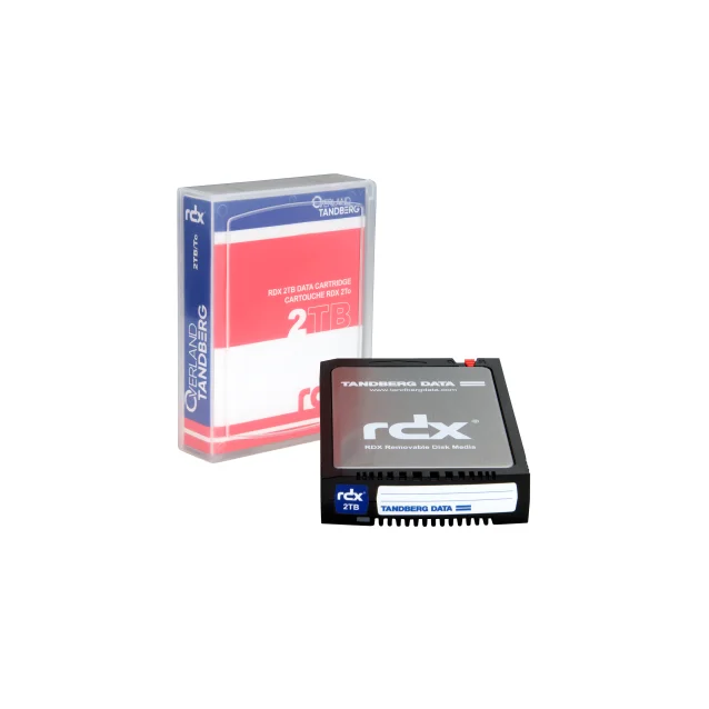 Cassetta vergine Overland-Tandberg 8731-RDX supporto di archiviazione backup Cartuccia RDX 2 TB [8731-RDX]