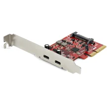StarTech.com Scheda PCIe a 2 porte USB 3.1 - 2x USB-C 3.2 Gen fino 10Gbps [PEXUSB312C3]