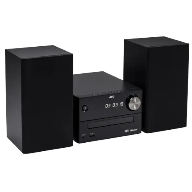 JVC UX-C25DAB set audio da casa Microsistema per la 14 W Nero [UXC25DAB]