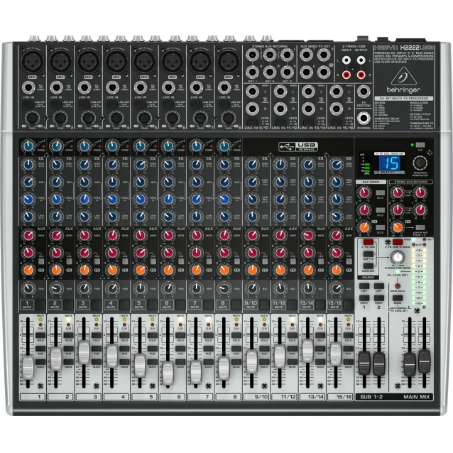 Behringer XENYX X2222USB mixer audio 22 canali [27000153]