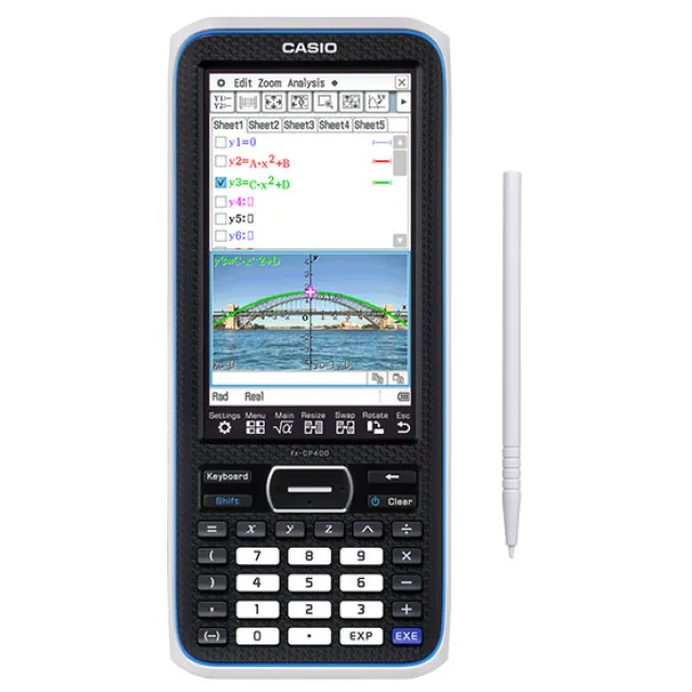 Casio ClassPad fx-CP400 calcolatrice Tasca Calcolatrice grafica Nero  [FX-CP400]