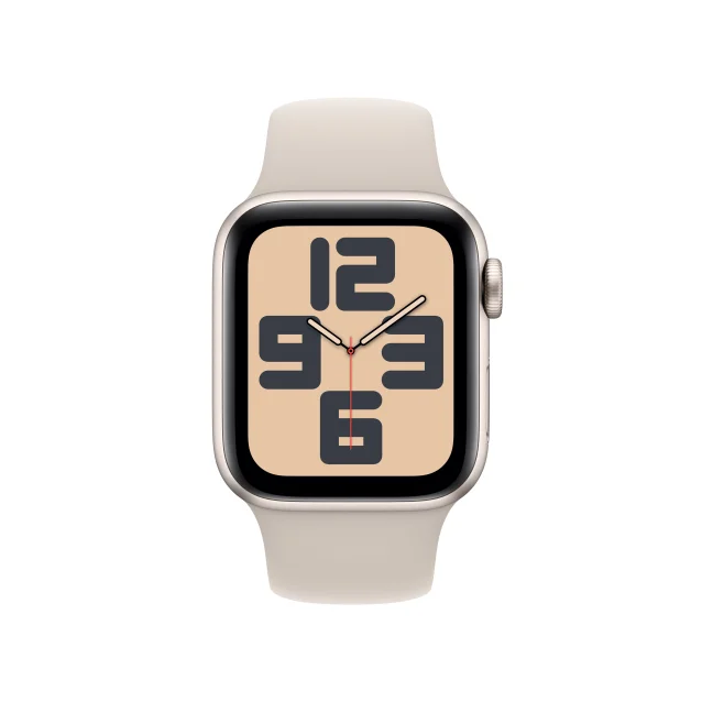 Smartwatch Apple Watch SE OLED 40 mm Digitale 324 x 394 Pixel Touch screen 4G Beige Wi-Fi GPS (satellitare) [MRG13QF/A]