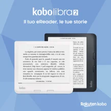 Lettore eBook Rakuten Kobo Libra 2 lettore e-book Touch screen 32 GB Wi-Fi Bianco [N418-KU-WH-K-EP]