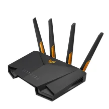 ASUS TUF Gaming AX3000 V2 router wireless Gigabit Ethernet Dual-band (2.4 GHz/5 GHz) Nero, Arancione [90IG0790-MO3B00]