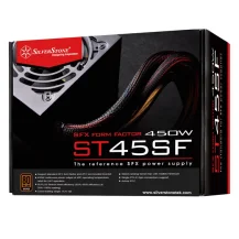 Silverstone ST45SF alimentatore per computer 450 W 20+4 pin ATX SFX Nero [SST-ST45SF v 3.0]