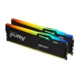 Memoria Kingston Technology FURY 16 GB 5600 MT/s DDR5 CL40 DIMM (Kit da 2 moduli) Beast RGB [KF556C40BBAK2-16]