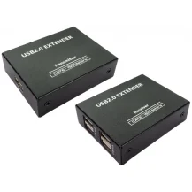 Cables Direct USB2-EXT4P moltiplicatore di rete Ricevitore e trasmettitore (150m USB 2.0 Over Ethernet Extender - 4 Ports) [USB2-EXT4P]