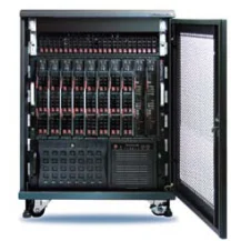 Supermicro OfficeBlade Rack Cabinet 14U indipendenti Nero [CSE-RACK14U]