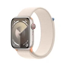 Smartwatch Apple Watch Series 9 OLED 45 mm Digitale 396 x 484 Pixel Touch screen 4G Beige Wi-Fi GPS (satellitare) [MRMA3QF/A]