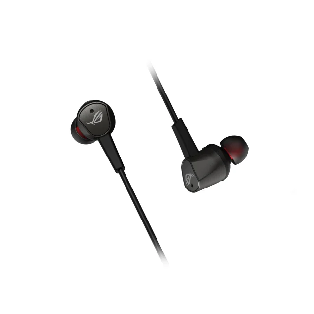 Cuffia con microfono ASUS ROG CETRA II Cuffie Cablato In-ear Giocare USB tipo-C Nero [90YH02S0-B2UA00]