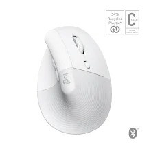 Logitech Lift for Mac mouse Mano destra RF senza fili + Bluetooth Ottico 4000 DPI [910-006477]