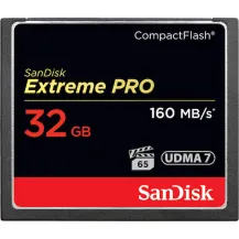 Memoria flash SanDisk 32GB Extreme Pro CF 160MB/s CompactFlash [SDCFXPS-032G-X46]