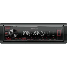 Autoradio Kenwood KMM-DAB307 Ricevitore multimediale per auto Nero 200 W