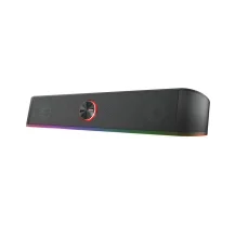 Altoparlante soundbar Trust GXT 619 Thorne Nero 2.0 canali 6 W (GXT619 THORNE RGB LED SOUNDBAR - .) [24007]