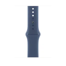 Apple MXLW3ZM/A accessorio indossabile intelligente Band Blu Fluoroelastomero (46MM DENIM SPORT BAND - M/L .) [MXLW3ZM/A]