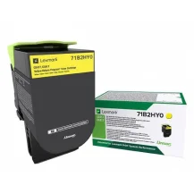 Lexmark 71B2HY0 cartuccia toner 1 pz Originale Giallo [71B2HY0]