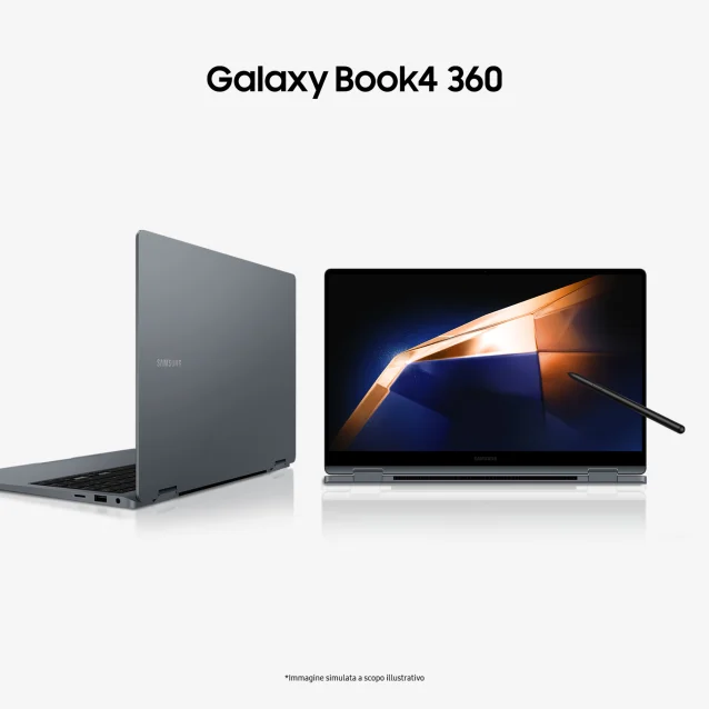 Notebook Samsung Galaxy Book4 360 Intel Core 7 150U Ibrido (2 in 1) 39,6 cm (15.6