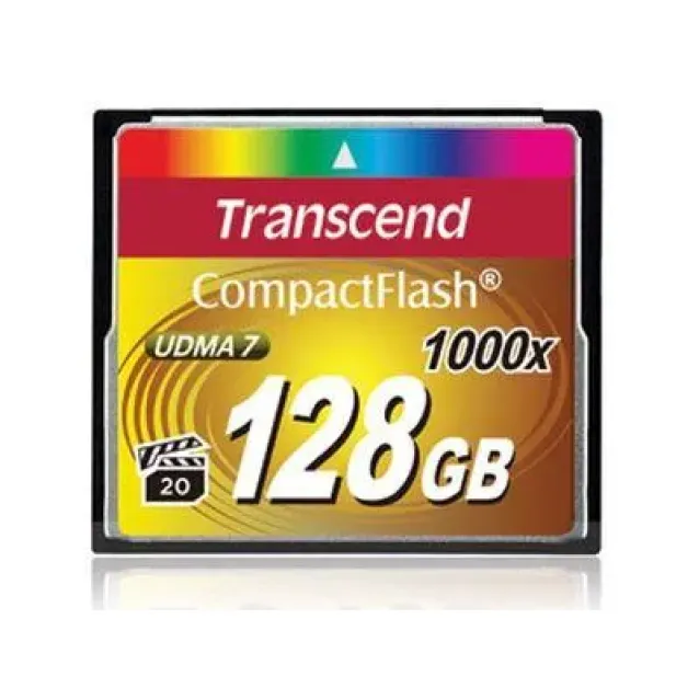 Memoria flash Transcend 1000x CompactFlash 128GB MLC [TS128GCF1000]